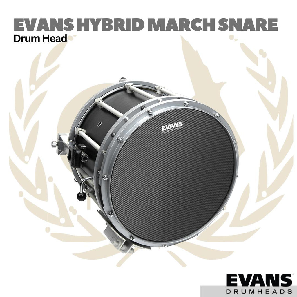 Evans Hybrid Marching Snare Batter Drum Head - Membran Drum