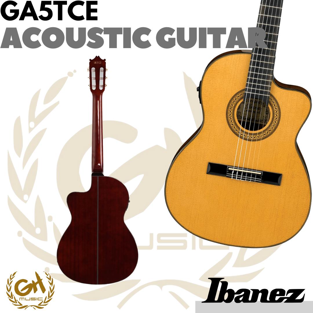 IBANEZ GA5TCE ACOUSTIC GUITAR - GITAR AKUSTIK NILON