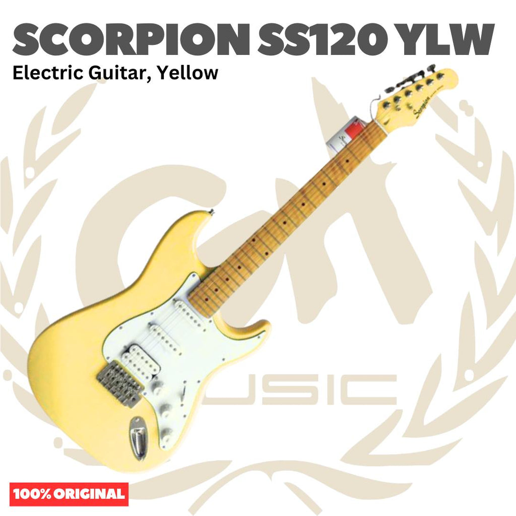 SCORPION SS120 Electric Guitar - Gitar Listrik Elektrik Original Asli