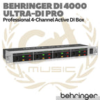 BEHRINGER ULTRA-DI PRO DI4000 4 Channel Active DI Box | DI4000