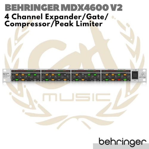 BEHRINGER MDX4600 Pro Expander/ Gate / Compressor / Peak Limiter