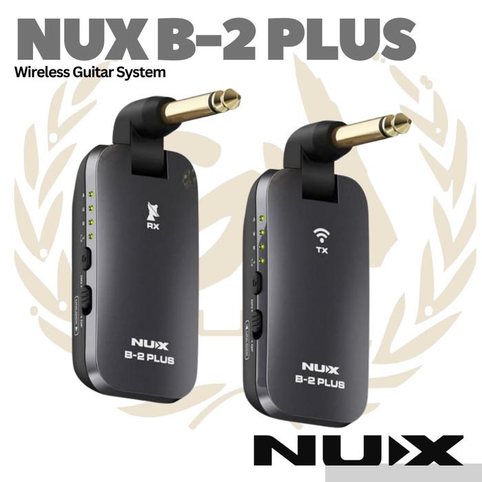 NUX B2 Plus 2.4Ghz Wireless Guitar System - Wirles Gitar Bass B-2 Plus Original