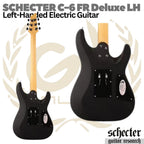 SCHECTER DIAMOND C6 FR Deluxe Left Hand Electric Guitar - Gitar Listril Kidal