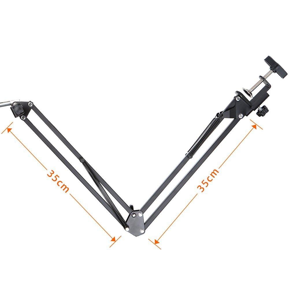 MICROPHONE ARM STAND PLUS POP FILTER MURAH BERKUALITAS