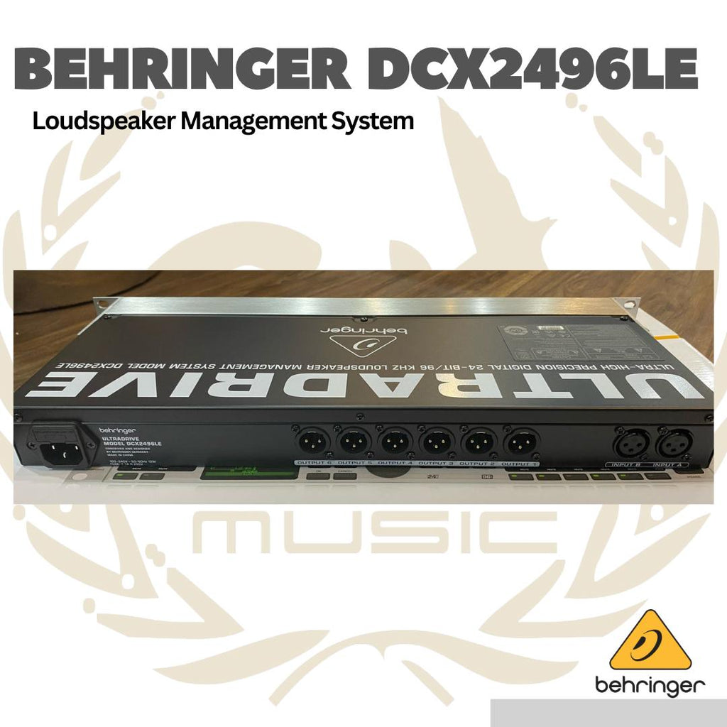 Behringer Ultra-Drive DCX2496LE Loudspeaker Management System