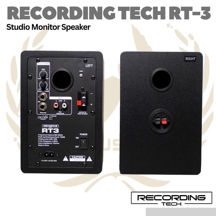 Recording Tech RT-3 | Reference Studio Monitor Speaker RT3
