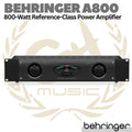 BEHRINGER A800 800 Watt Reference Class Power Amplifier | Ampli Spiker