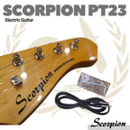 SCORPION PT23 Premium Series Electric Guitar | Gitar Telecaster Tele - BK