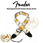 Fender 2inch Monogrammed Guitar Strap | STRAP GITAR FENDER