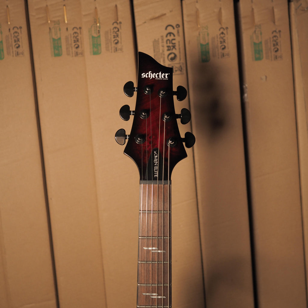 Schecter Omen Elite 6 Left Handed Electric Guitar | Gitar Elektrik Kidal