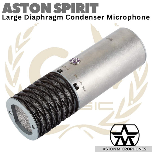 ASTON SPIRIT Multi Polar Patterns Large Diaphragm Condenser Microphone (made in UK)