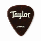 Taylor Celluloid 351 Picks, Tortoise 12-Pack - Pick Gitar Bass
