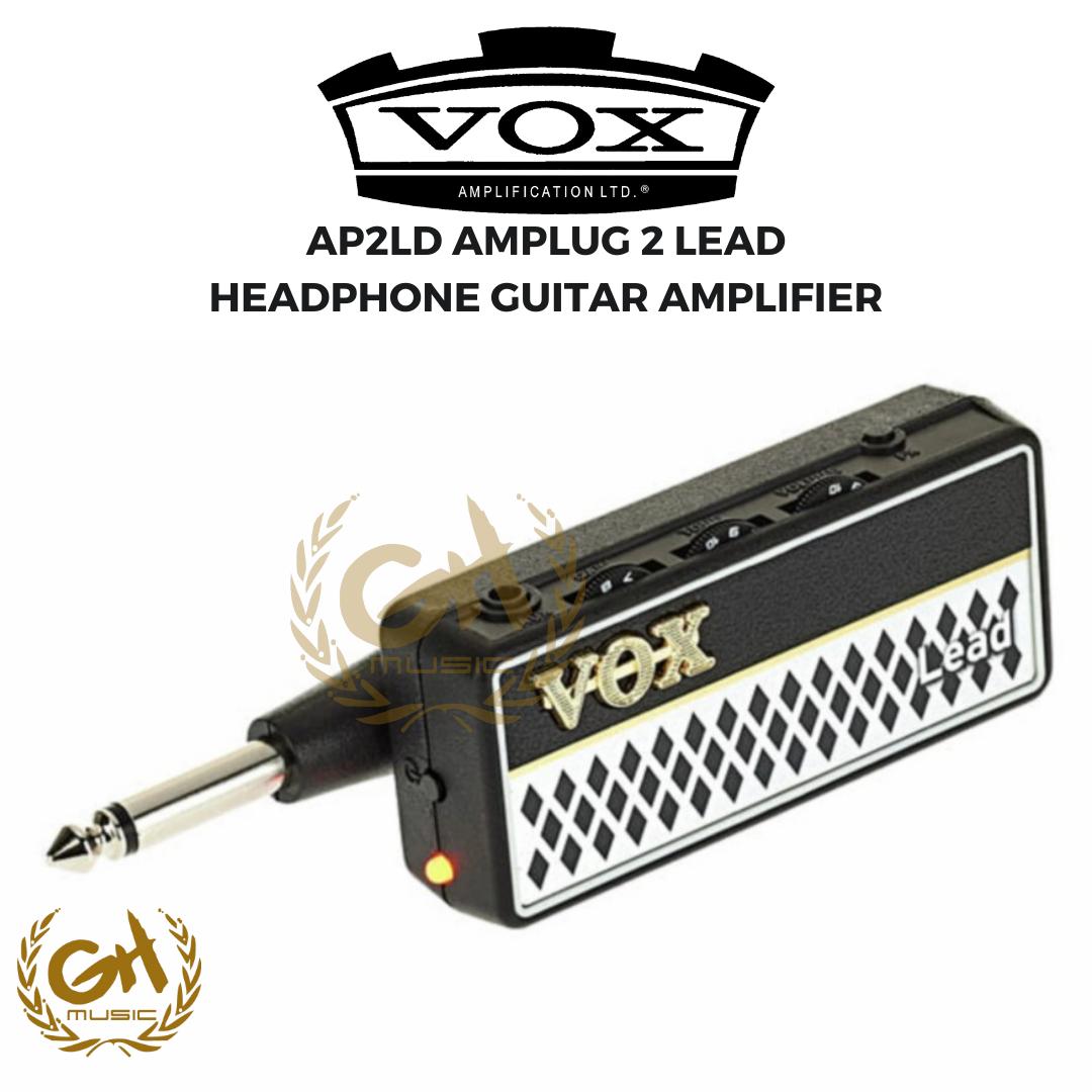 VOX AMPLUG 2 LEAD HEADPHONE GUITAR AMPLIFIER