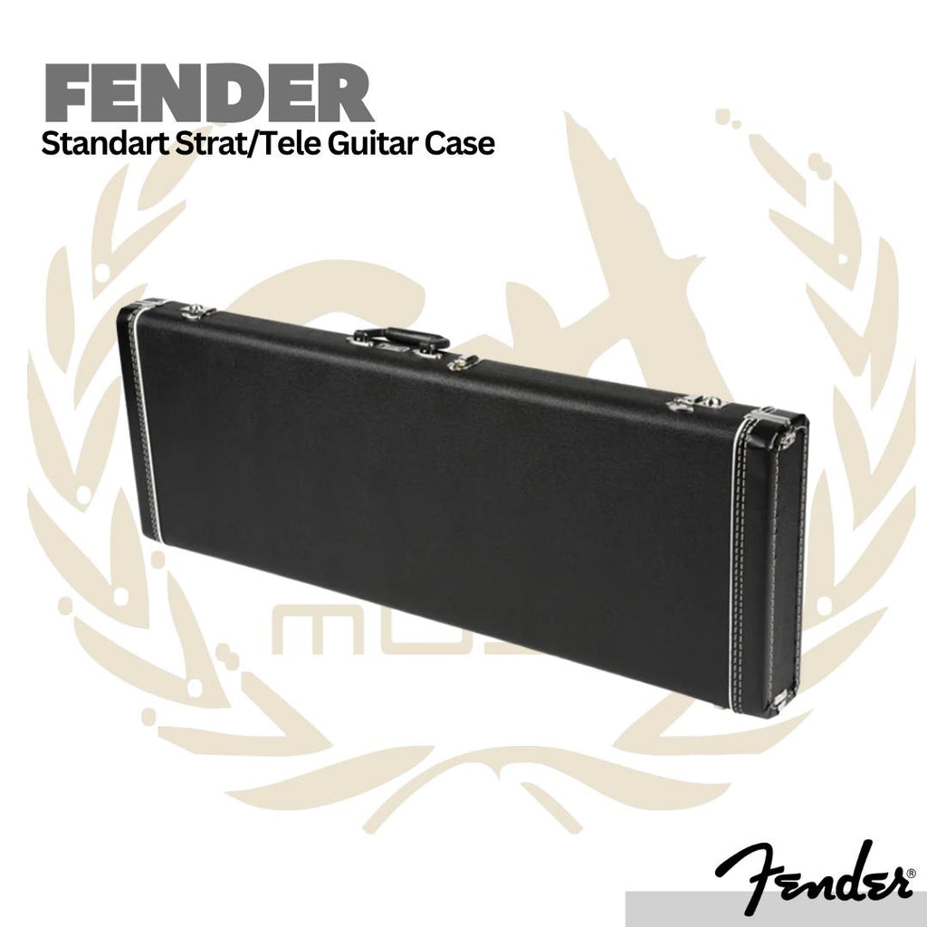 Fender Standard Strat/Tele Guitar Case, Black - Hardcase Gitar
