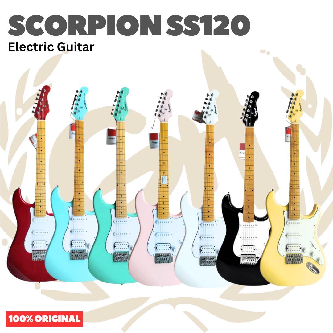 SCORPION SS120 Electric Guitar - Gitar Listrik Elektrik Original Asli