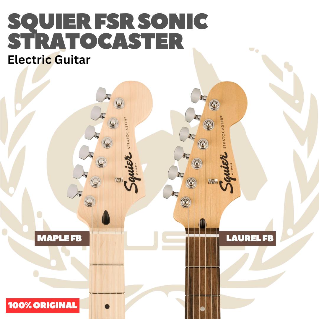 SQUIER FSR SONIC Stratocaster Electric Guitar | Gitar Elektrik Listrik