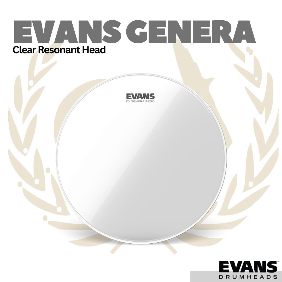 Evans Genera Resonant Clear Drum Head - Membran Drum