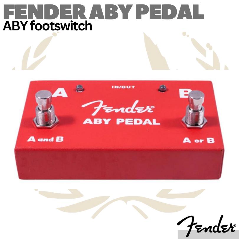 FENDER ABY Pedal Footswitch 2 Channel Electric Guitar | Gitar Listrik