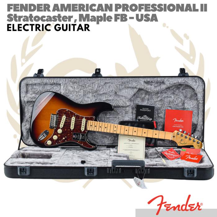 FENDER STRATOCASTER AMERICAN PROFESSIONAL II - USA Electric Guitar