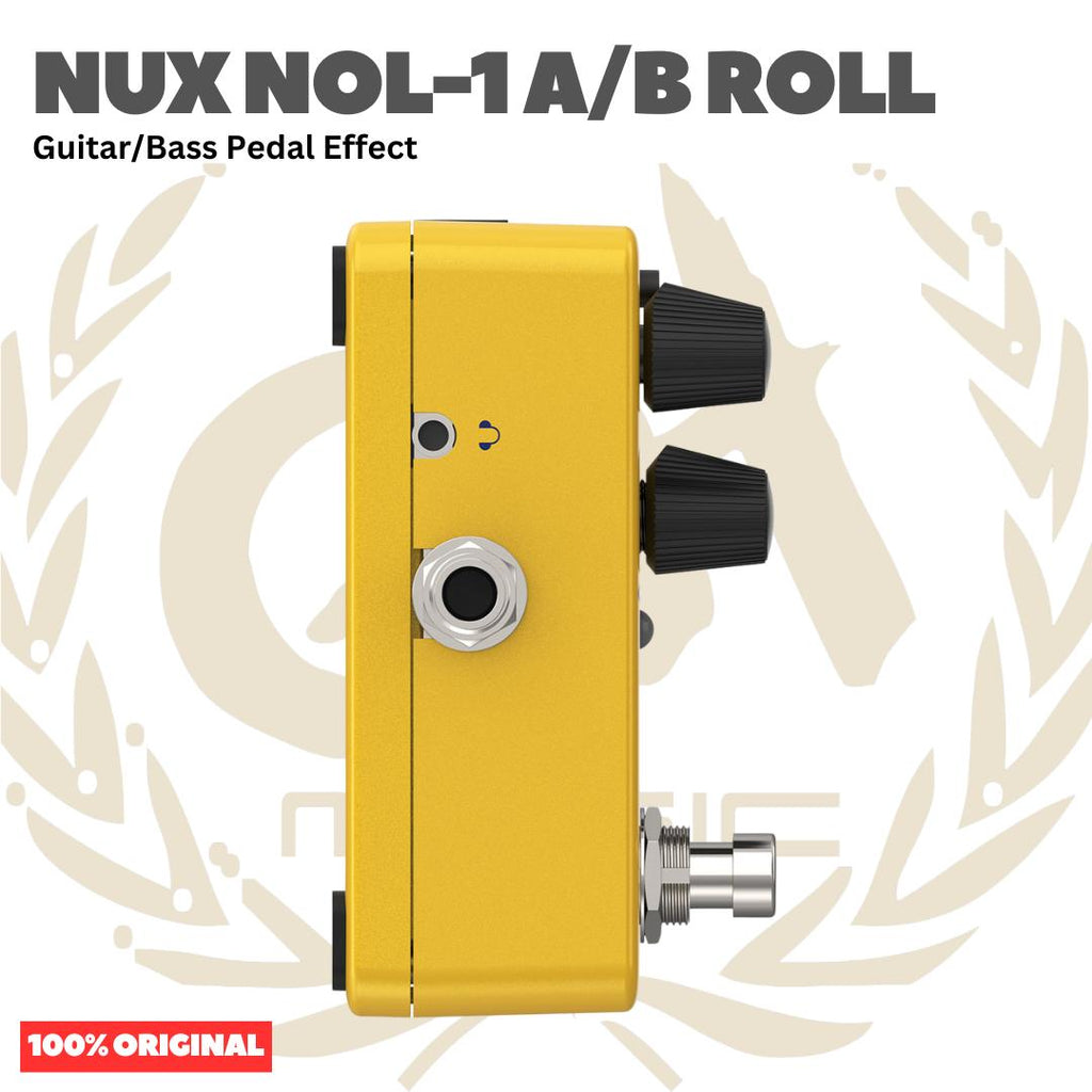 NUX NOL-1 A/B Roll Octave & Loop Guitar Bass Pedal Effect - Efek Pedal Gitar Bass Original Asli