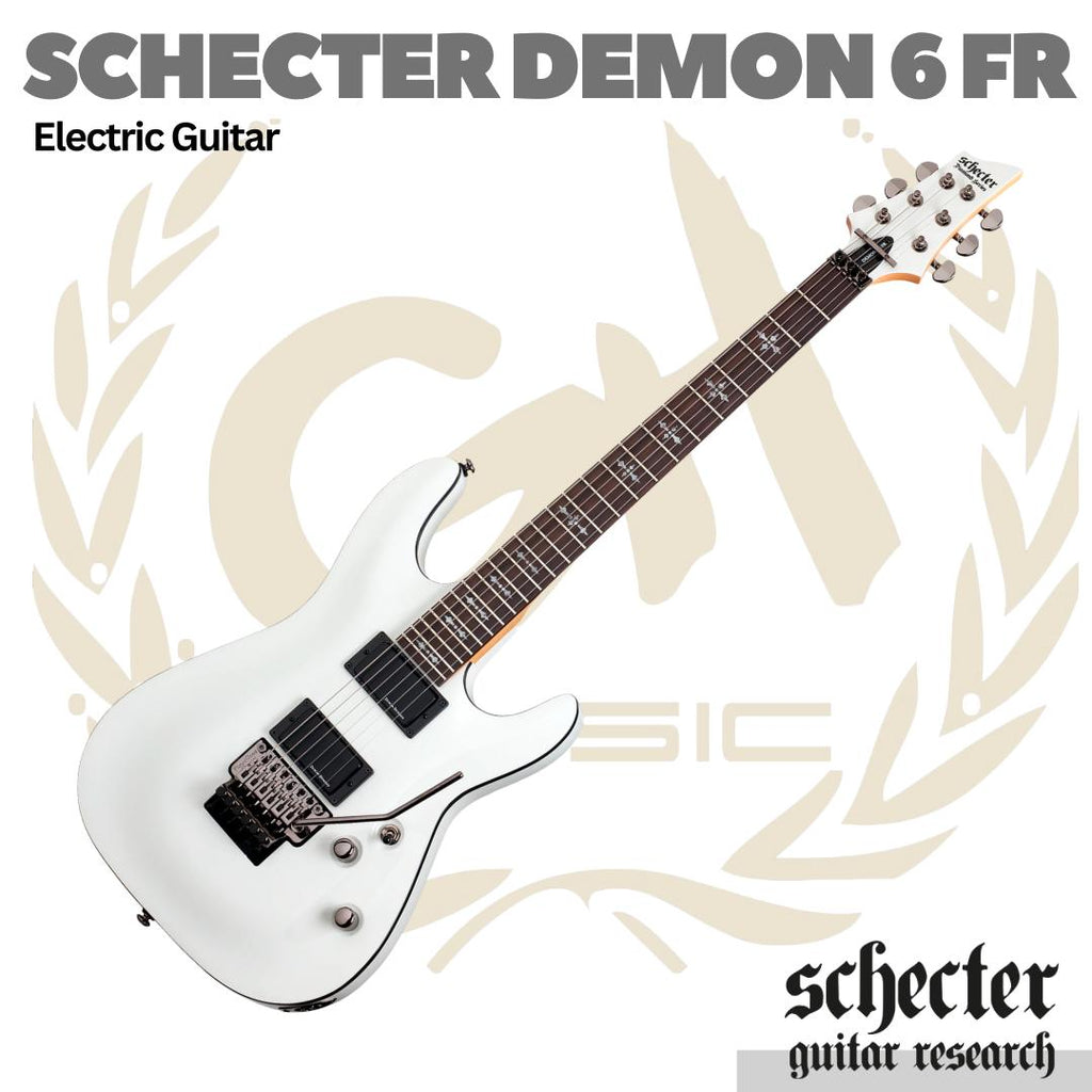 SCHECTER DEMON 6 FR ELECTRIC GUITAR - GITAR ELEKTRIK