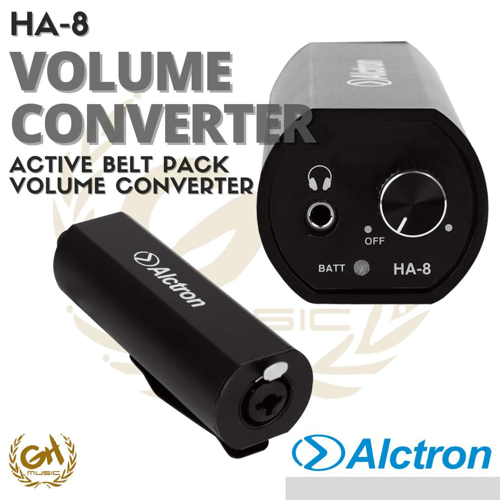 ALCTRON HA8 ACTIVE VOLUME CONVERTER BELT PACK GH BINTARO