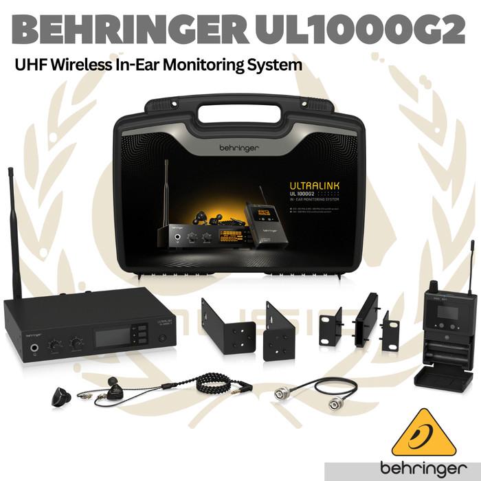 Behringer UL-1000G2 UHF Wireless In-ear Monitoring System | UL1000