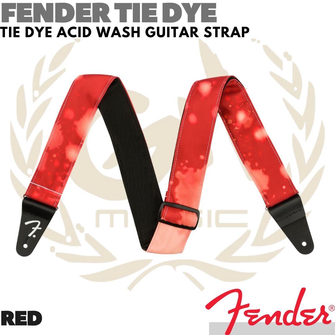 FENDER Tie Dye Acid Wash - Strap Gitar