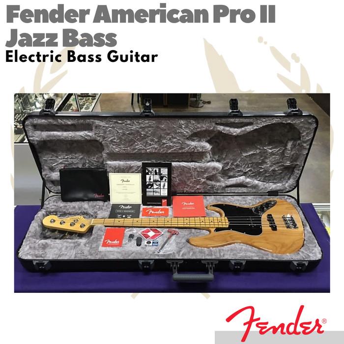 FENDER JAZZ BASS American Professional II Bass Electric Guitar | USA