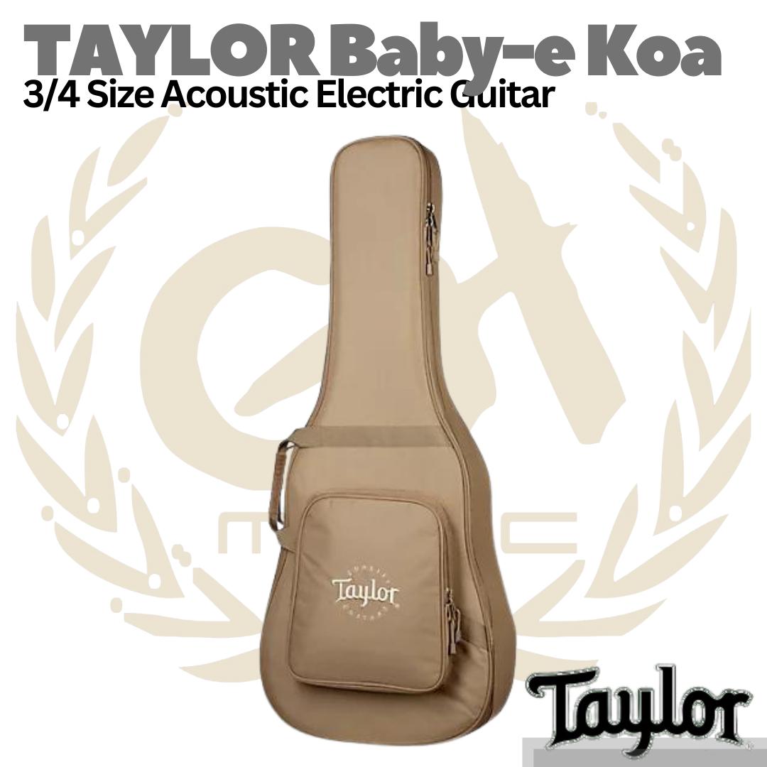 TAYLOR Baby Taylor-e Koa 3/4 Acoustic Electric Guitar | Gitar Akustik