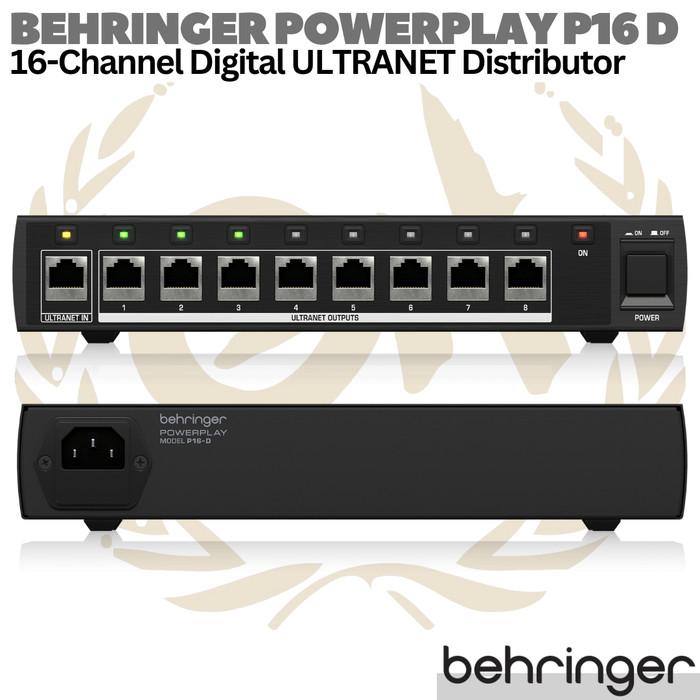 BEHRINGER POWERPLAY P16 D 16 Channel Distribution Module | P16D