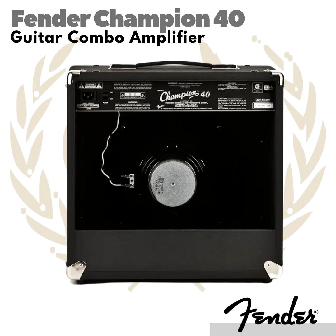 Fender Champion 40 Guitar Combo Amplifier | Ampli Spiker Gitar Listrik