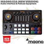 MAONOCASTER E2 / E2A (NEW VERSION) Portable Live Streaming & Podcast Console - Soundcard
