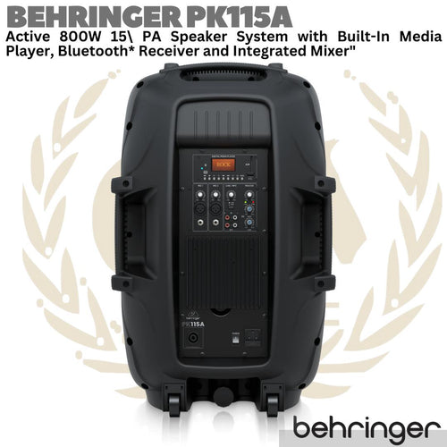 BEHRINGER PK115A Active 800W 15 inch PA Speaker System | Spiker Aktif