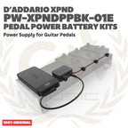 D'Addario PW-XPNDPPBK-01E XNPD Pedal Power Battery Kits Power Supply for Guitar Pedals - Power Cell Portabel 10.000mAh USB-C untuk Pedalboard Efek Gitar Bass