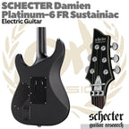 SCHECTER DAMIEN PLATINUM 6 FR S Sustainiac Electric Guitar | Gitar