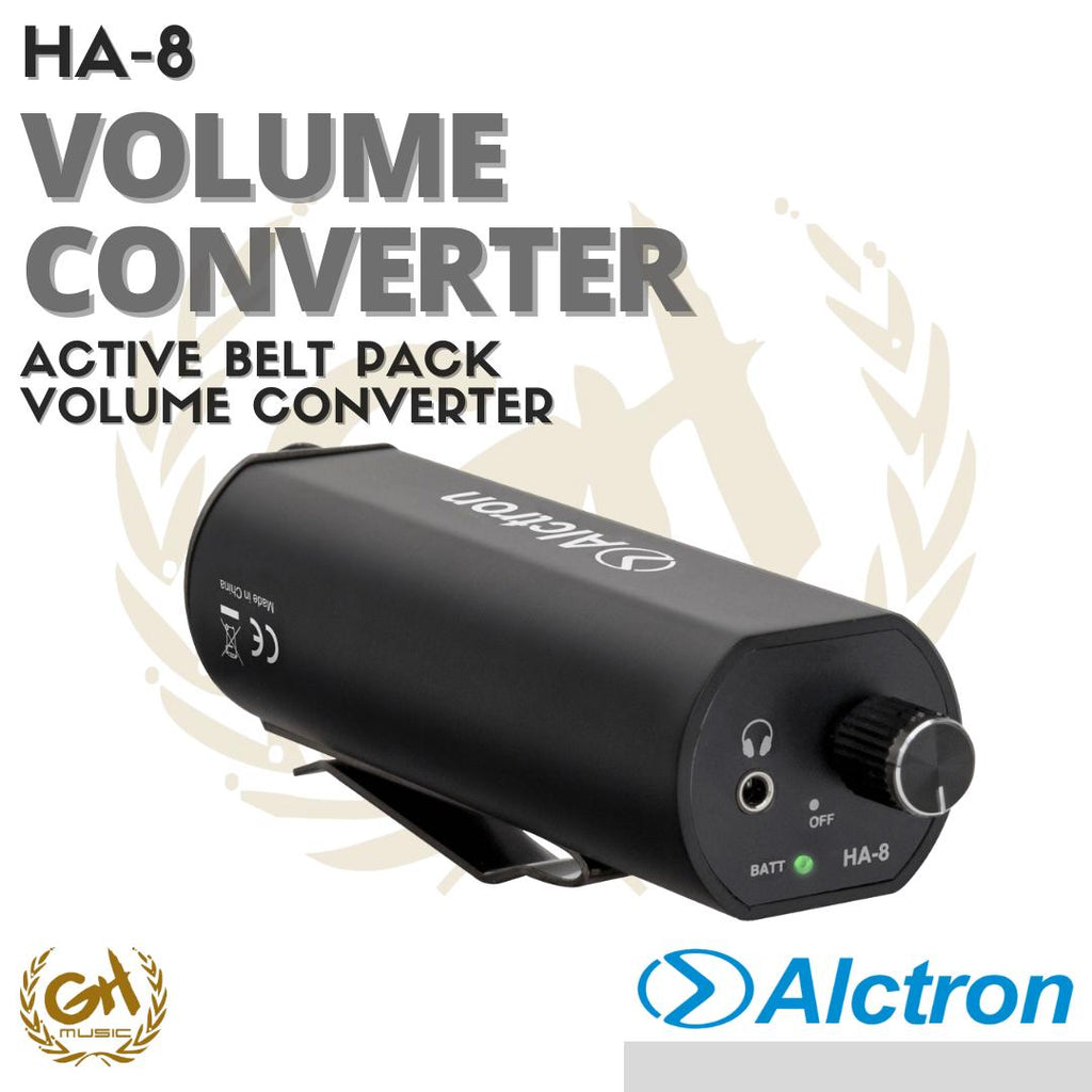 ALCTRON HA8 ACTIVE VOLUME CONVERTER BELT PACK GH BINTARO