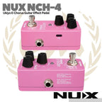 NUX Ukiyo-E Chorus NCH4 Pedal Efek Gitar Mini dengan 3 Model Chorus ST SCH-1 CE-1 DSP Processing 48KHz Garansi 1 Tahun