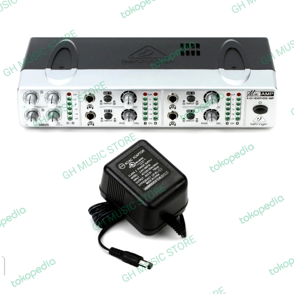 BEHRINGER AMP800 V2 Ultra Compact 4 Channel Stereo Headphone Amplifier