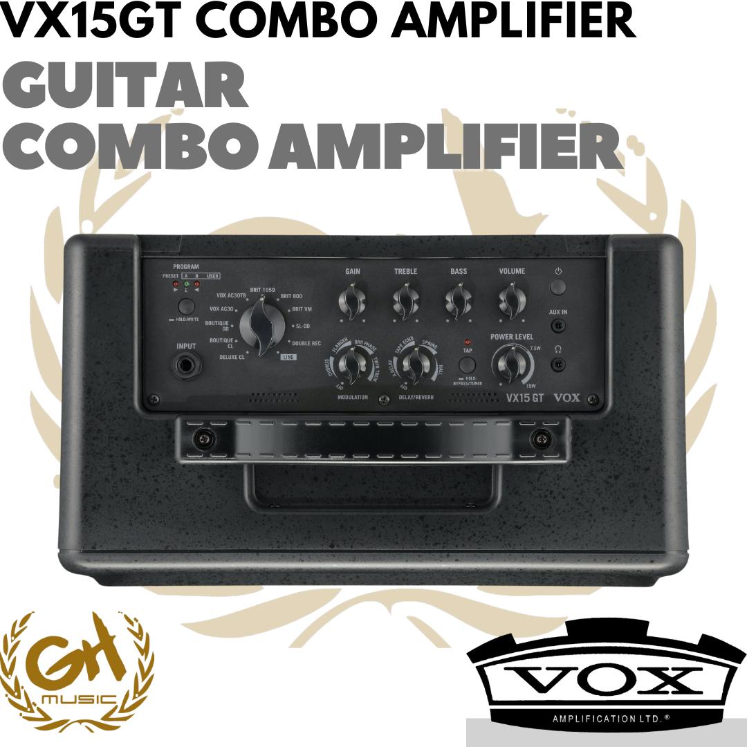 VOX VX15GT GUITAR COMBO AMPLIFIER - Ampli Gitar