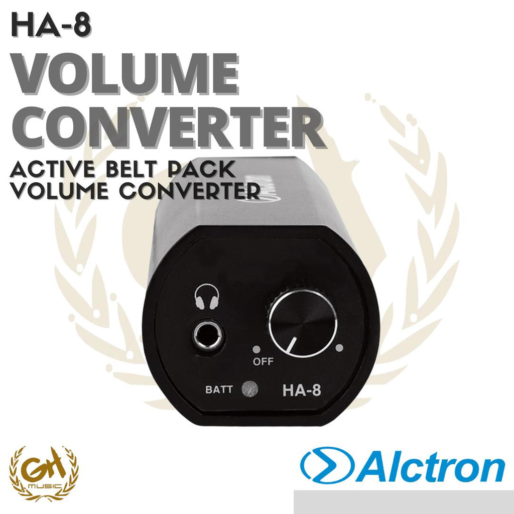 ALCTRON HA-8 ACTIVE VOLUME CONVERTER BELT PACK | HA8 HA 8