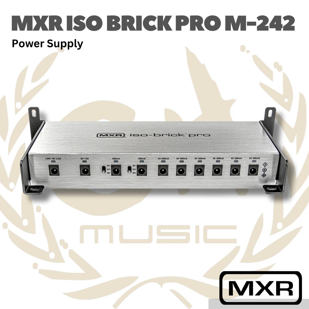 MXR ISO Brick Pro Power Supply Pro-US M-242 - Jim Dunlop Adaptor Efek Gitar M242