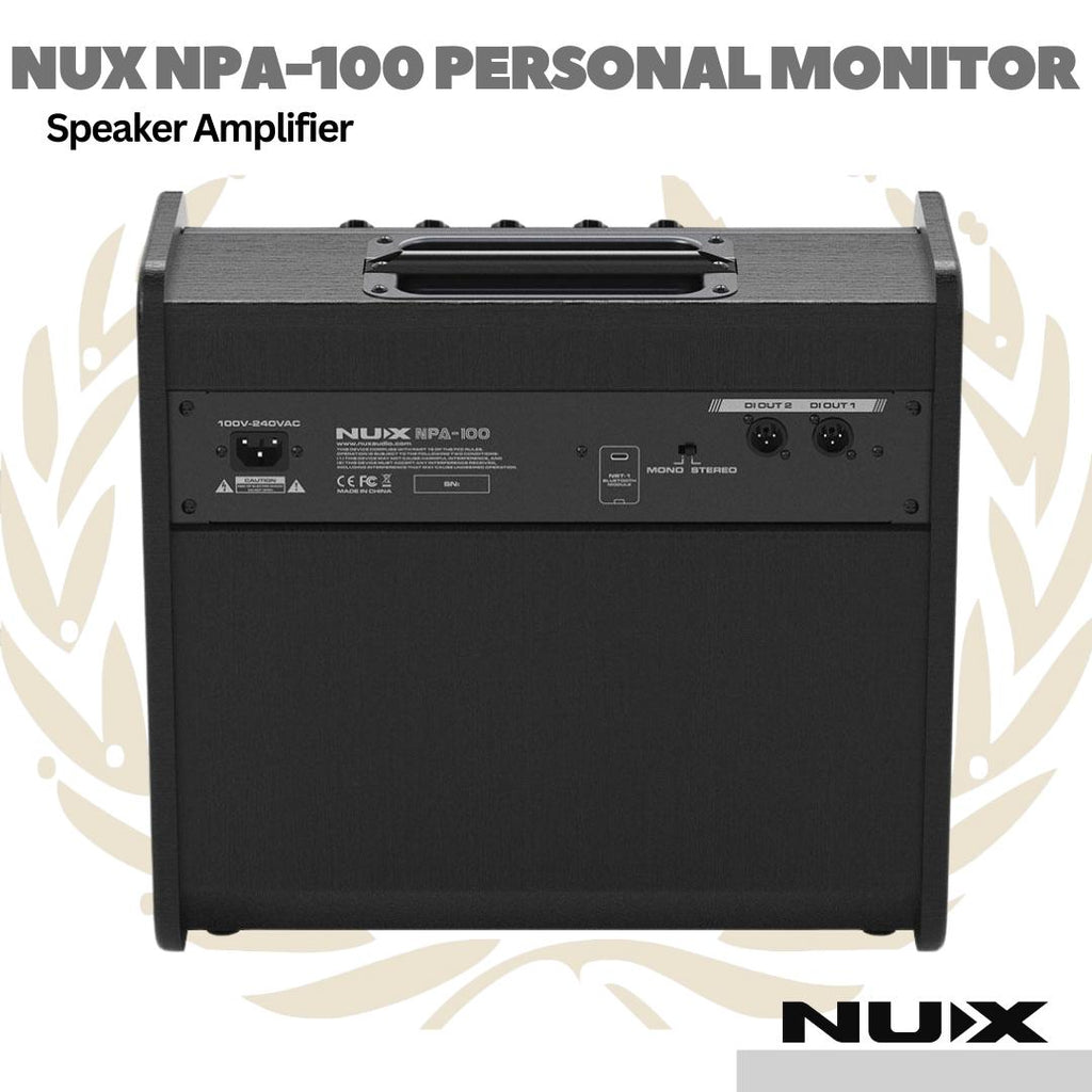 Nux NPA-100 Personal Monitor Amplifier - Speaker Amplifier Spiker Aktif | NPA100
