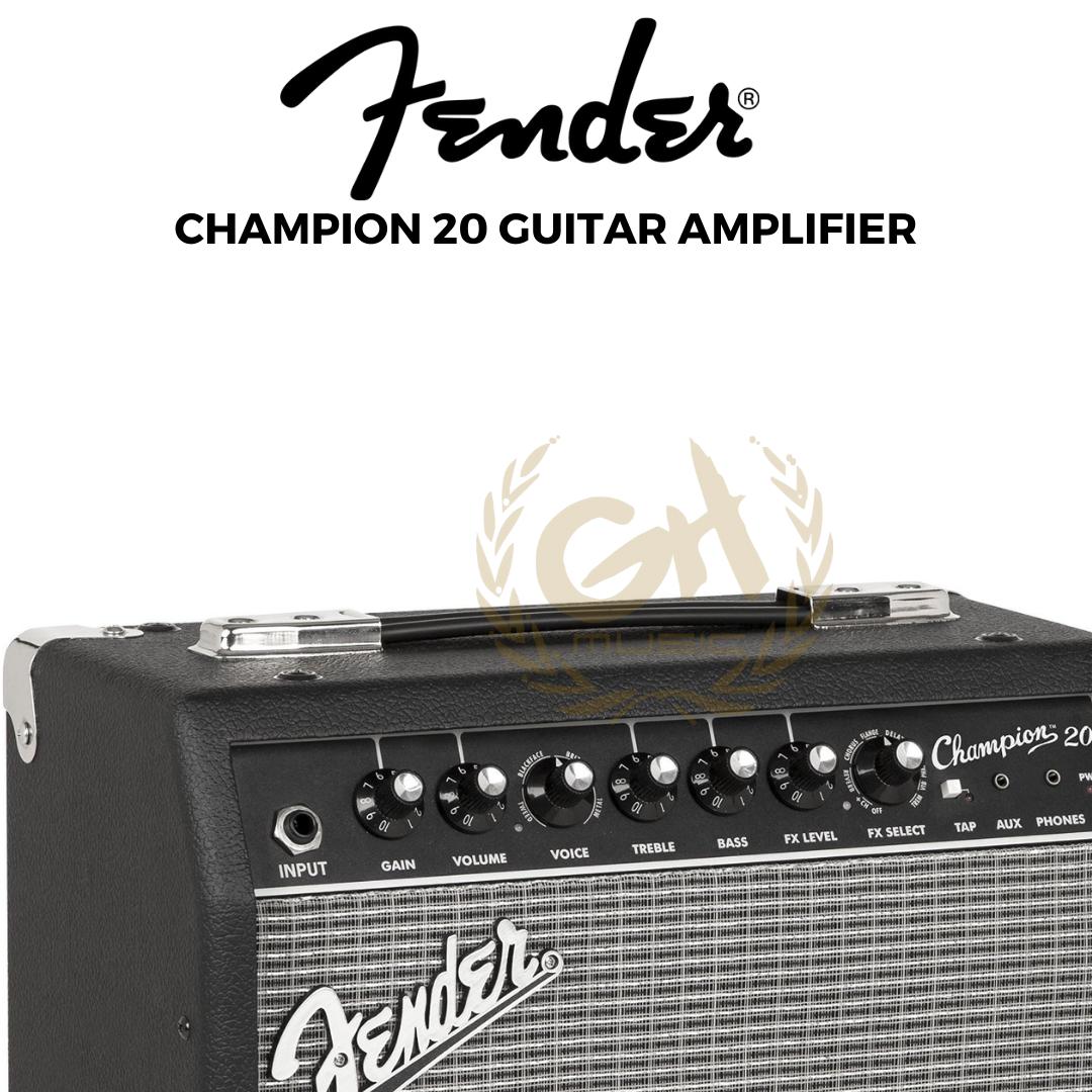 FENDER CHAMPION 20 GUITAR COMBO AMPLIFIER