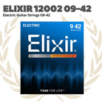 Elixir 12002 Nanoweb Electric Guitar Strings 9-42 | Senar Gitar