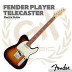 Fender Player Telecaster Electric Guitar, Pau Ferro FB - Gitar Elektrik
