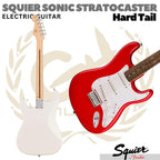 SQUIER SONIC STRATOCASTER SSS HT Electric Guitar | Gitar Elektrik - TORINO RED