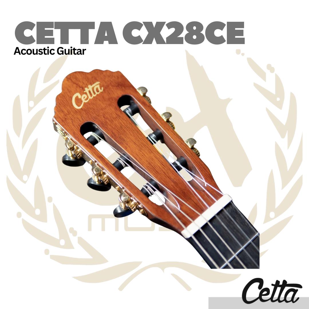 Cetta CX28CE Acoustic Guitar - Gitar Akustik
