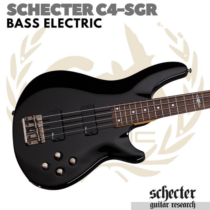 Schecter C4 SGR Bass Guitar Electric | Bass Listrik Elektrik