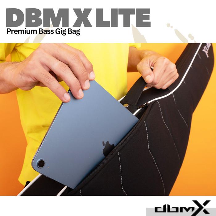DBMX LITE Premium Electric Bass Gig Bag - Tas Softcase Bass